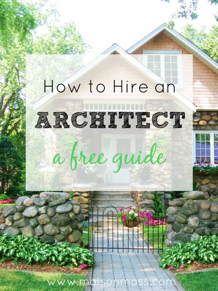 How to hire an architect, hiring an an architect, working with an architect, free guide to working with an architect
