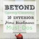 Beyond Spring Cleaning: 10 Interior Home Maintenance Must-Dos