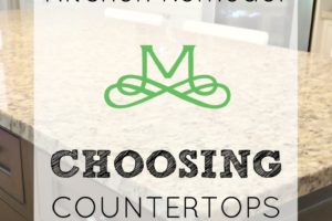 Choosing Countertops