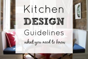 kitchen design guidelines