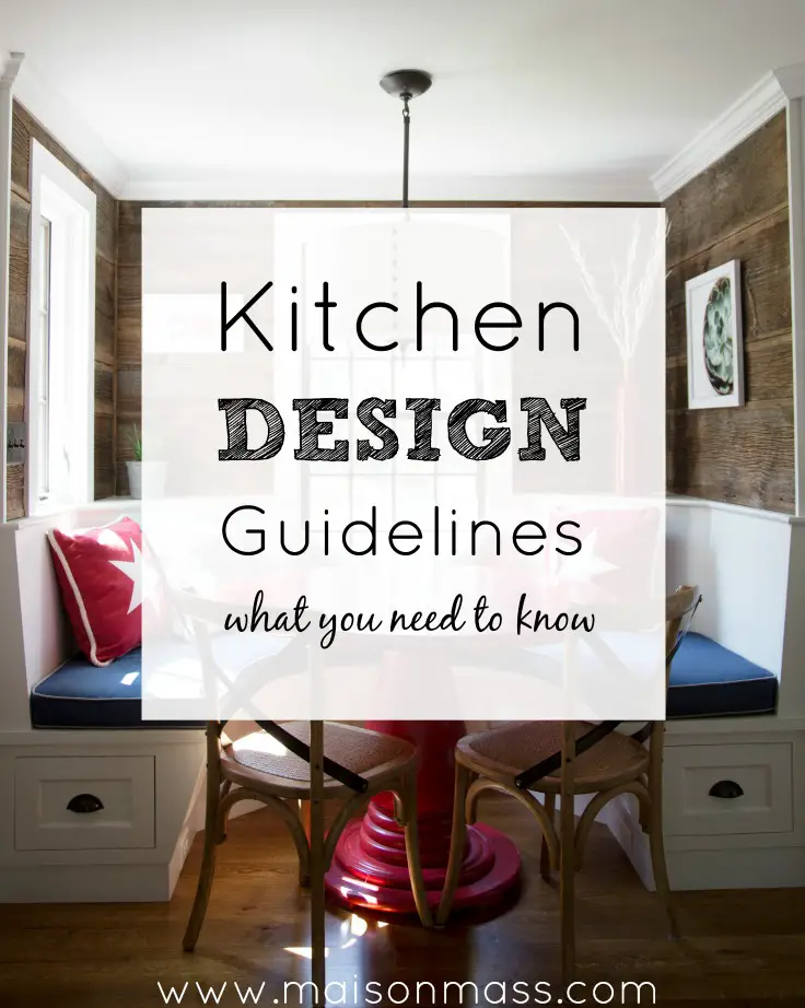 Kitchen Design Guidelines • Maison Mass