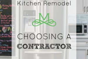 Choosing a Contractor
