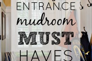 Mudroom essentials