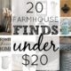 20 Farmhouse Finds Under $20