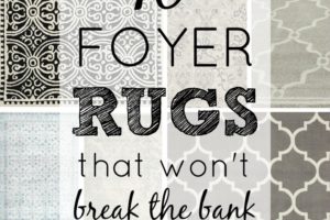 10 Foyer Rugs Feature