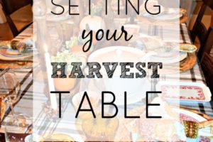 Harvest Table