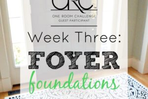 Foyer Foundations ORC Week 3