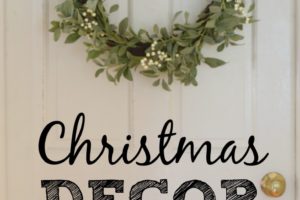 Christmas Decor Do-Over Feature