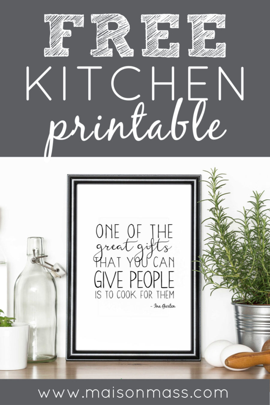 Free Kitchen Printable