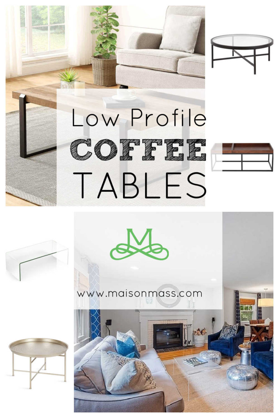 Low Profi;e Coffee Tables